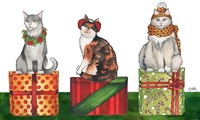 Christmas Cats Fine Art Print
