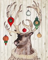 Christmas Reindeer I Framed Print