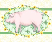 Piggy Wiggy I Fine Art Print