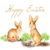 Happy Easter Spring Bunny I Fine Art Print