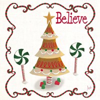 Gingerbread Forest I Fine Art Print