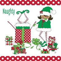 Naughty Elves Fine Art Print