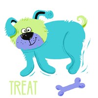 Dogs Gone Wild I Fine Art Print