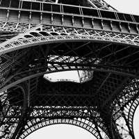 Eiffel Views Square III Fine Art Print