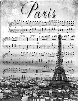 Musical Paris Fine Art Print