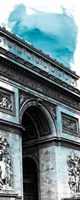 Watercolor France Panel I Fine Art Print