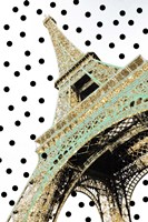 Eiffel Tower with Glitter Fine Art Print