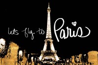Let's Fly To Paris Fine Art Print