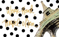 Work Hard Travel Often Fine Art Print