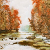 Autumn at Firemen's Park Fine Art Print