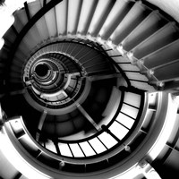 Spiral Staircase Fine Art Print