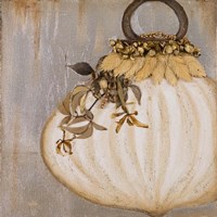 White Ornament I Fine Art Print