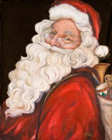 Smiling Santa Fine Art Print