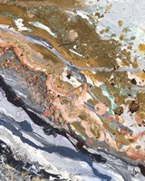 Turbulence Rectangle II Framed Print