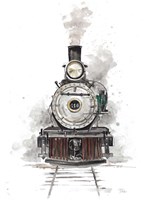 Antique Locomotive Fine Art Print