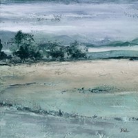 The Blue Forest Square I Framed Print