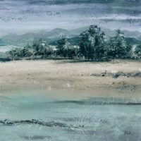 The Blue Forest Square II Framed Print