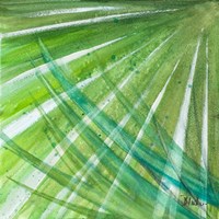 Green Palms II Fine Art Print