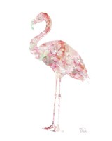 Flowers In Flamingo Fine Art Print