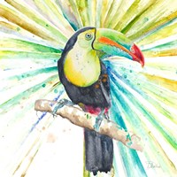 Bright Tropical Toucan Fine Art Print