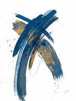 Navy Color Wash Fine Art Print