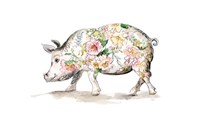Happy Little Pig Fine Art Print