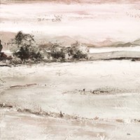 Muted Forest Square II Framed Print