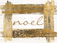 Gold Noel Fine Art Print
