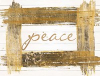 Gold Peace Fine Art Print