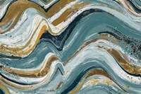 Waves of Teal Fine Art Print