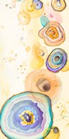 Vibrant Agates Panel Fine Art Print