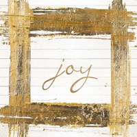 Gold Joy Square Fine Art Print