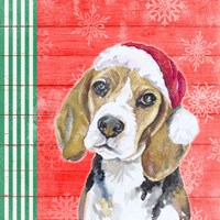 Holiday Puppy I Framed Print