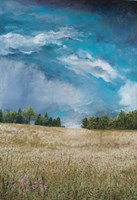 Approaching Storm (no barn) Fine Art Print