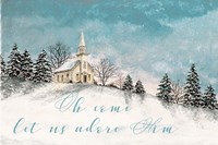 Let Us Adore Him Fine Art Print