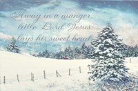 Away in a Manger Fine Art Print