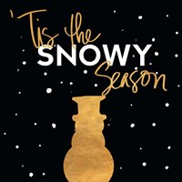 Tis the Snowy Season Fine Art Print