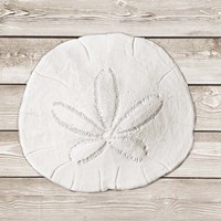 Sand and Sea on Wood I Fine Art Print