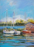 Boats Fine Art Print