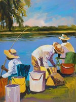 Fishing I Fine Art Print