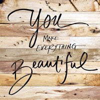 Inspiration on Wood Fine Art Print