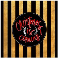 Christmas Gold I Fine Art Print