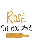 Rose s'il Vous Plait Fine Art Print