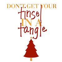 Tinsel in a Tangle Fine Art Print