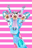Funky Giraffe Fine Art Print