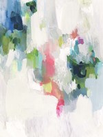 Raspberry & Teal II Fine Art Print