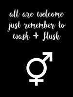 Human Bathroom III Fine Art Print