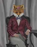 Fox 1920s Gentleman Fine Art Print