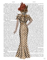 Fox Lady 1930s Fine Art Print