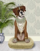 Boxer and Tiara, Full Fine Art Print